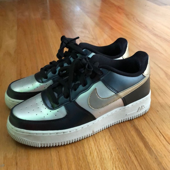 chrome air force ones